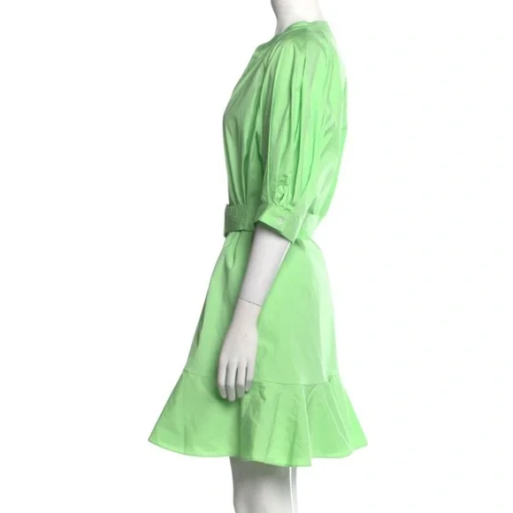 Veronica Beard Molly Dress Mint Green Pistachio size 14 - Picture 3 of 4